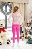 Leggings VELVET fuchsia ladies&#039;