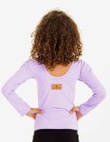 T-shirt BODY lila long sleeve