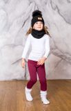 Leggings insulated bordo