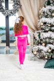 Leggings VELVET fuchsia