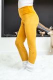 Leggings VELVET mustard