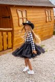 Dress CAVALLO checkered black