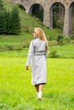 Trenchcoat ladies&#039; grey