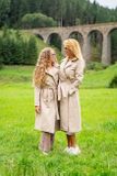 Trenchcoat ladies&#039; nude