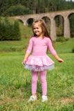 Skirtleggings™ PRIMAVERA pink dandelion