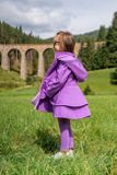 Puffer jacket HANDY™ lila amethyst