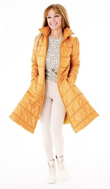 Coat jacket ZUPPA™ mustard ladies'