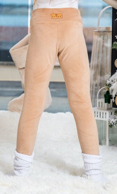 Leggings VELVET caramel