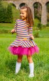 Dress PRIMAVERA™ rainbow fuchsia