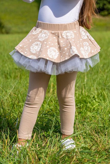 Skirtleggings™ PRIMAVERA cappuccino dandelion