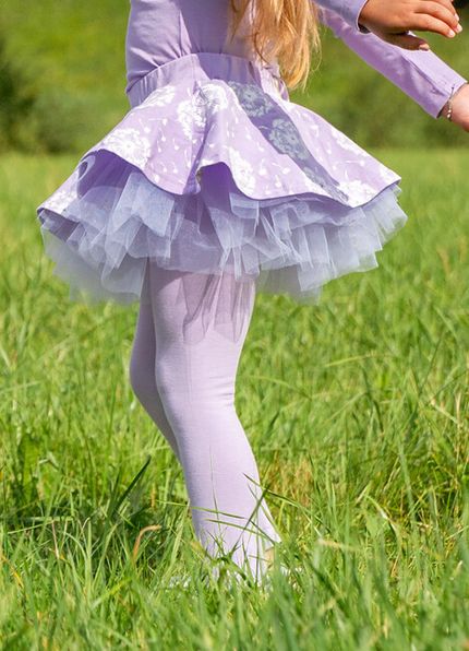 Skirtleggings™ PRIMAVERA lilac dandelion