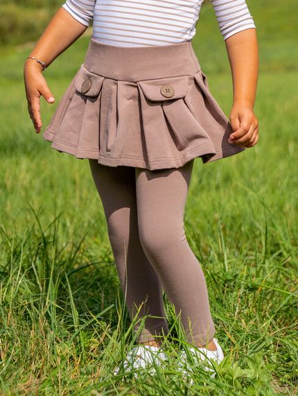 Skirtleggings™ SCHOOL brown