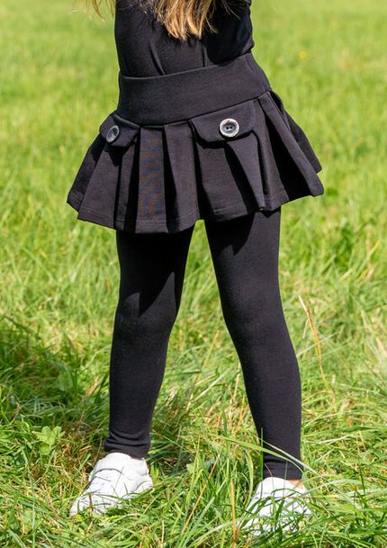 Skirtleggings™ SCHOOL black